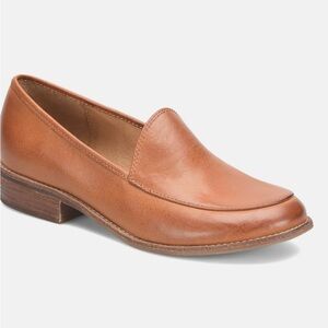 Classic Leather Slip-On Loafer in Tan